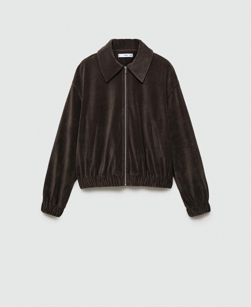 Women's Corduroy Bomber Jacket