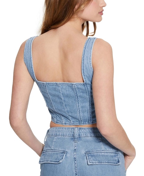 Women's Neil Denim Bustier Top