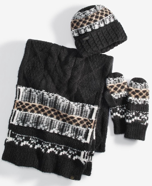 Women's Reversible Fair Isle Mittens