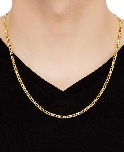 Mariner Link 20" Chain Necklace (4mm) in 14k Gold