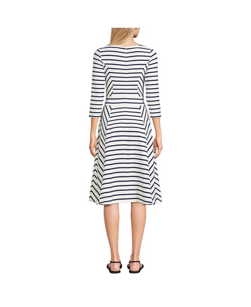 Women's Petite Starfish 3/4 Sleeve Dress