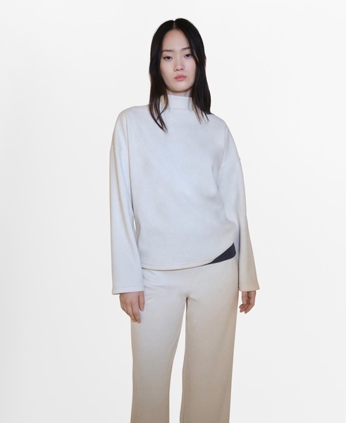 Women's Corduroy Perkins Neck Sweatshirt