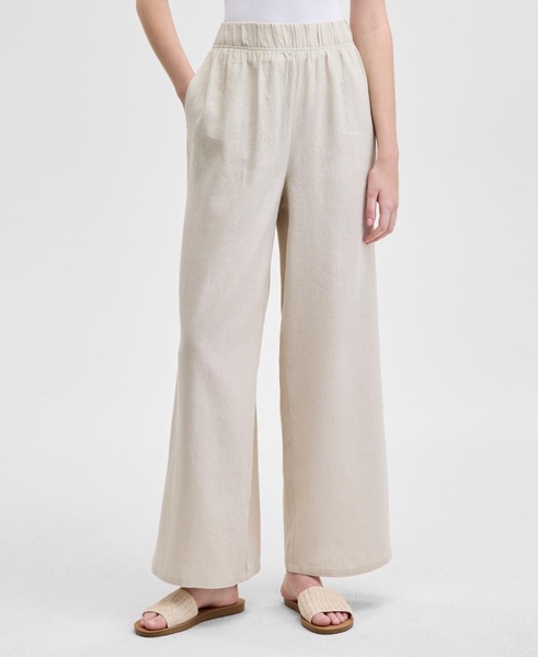 Women's Wide-Leg Pull-On Pants, Exclusively at Macy's