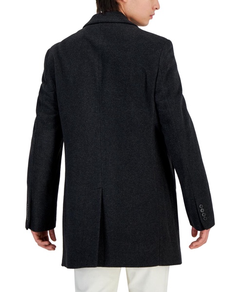 Men's Prosper Wool-Blend Slim Fit Overcoat