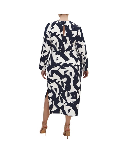 Plus Size Enya Print Dress