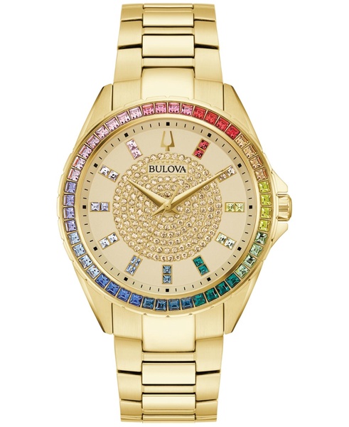 Men's Classic Phantom Gold-Tone Stainless Steel Bracelet Watch 40mm