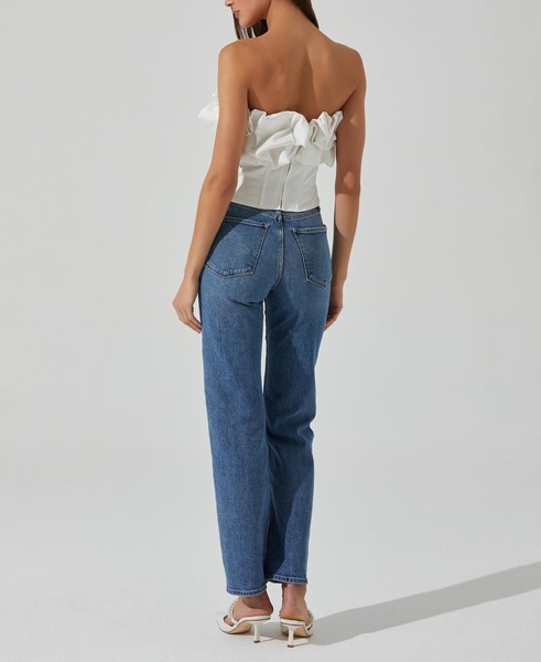 Women's Sarahi Ruffled Strapless Top