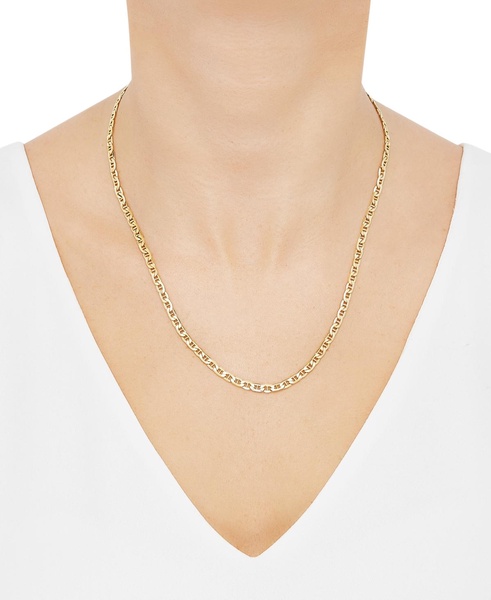 Mariner Link 20" Chain Necklace (4mm) in 14k Gold