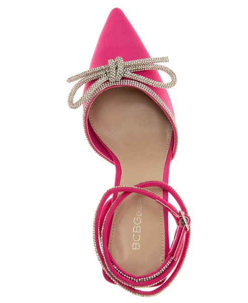 Women's Ildy Crystal Bow Pointy Toe Pump