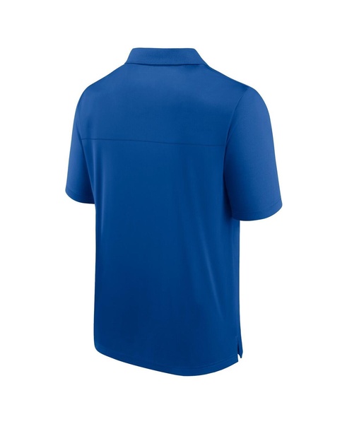 Men's Blue St. Louis Blues Left Side Block Polo Shirt