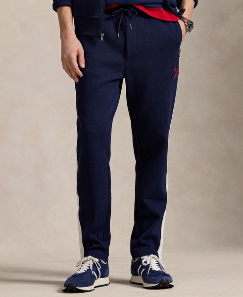 Men's Double-Knit Mesh Track Pants