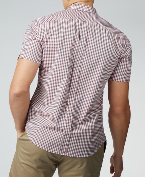Men's Signature Gingham Short Sleeve Shirt