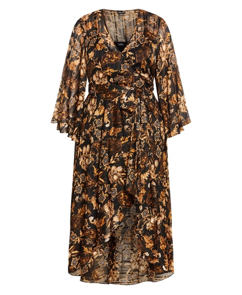 Plus Size Freya Print Dress