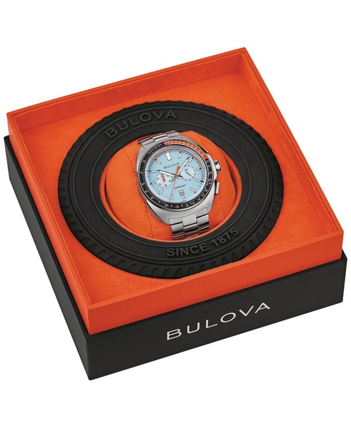 Men's Chronograph Racer Stainless Steel Bracelet Watch 42mm