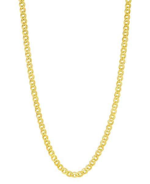 20" Nonna Link Chain Necklace (3-3/4mm) in 14k Gold