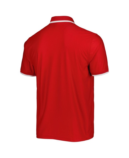 Men's Red 3M Open Playoff 2.0 Pique Performance Polo Shirt