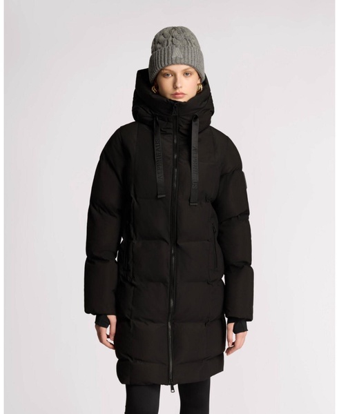 Women's Cluze Mid-Length Puffer with Square Quilting