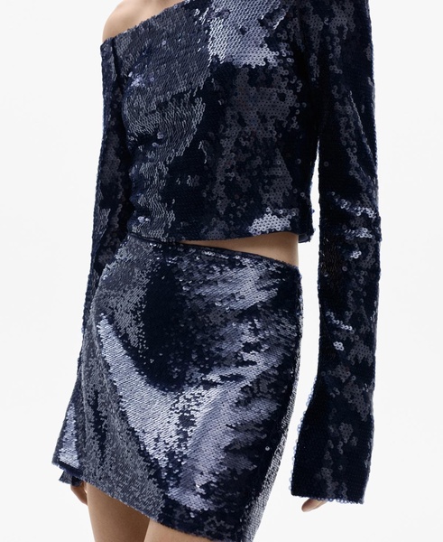 Women's Sequin Miniskirt