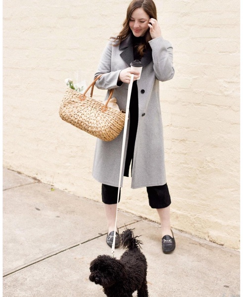 Women's Lexington Two Tone Wool Blend Coat