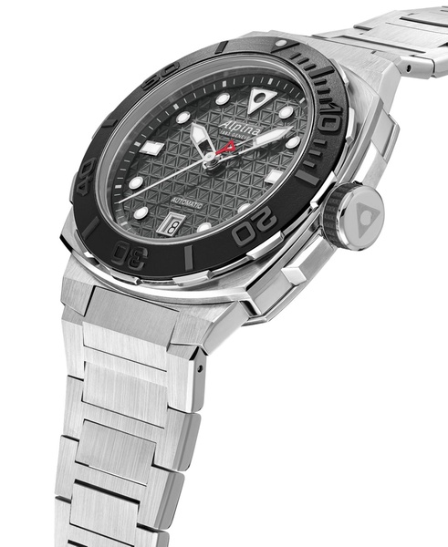 Men's Swiss Automatic Seastrong Extreme Stainless Steel Bracelet Watch 39mm