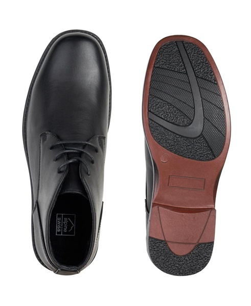 Men's Ankle Boots Dressy Casual Leather Lined Dress Shoes Lace up
