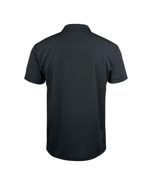 Men's Black Rocket City Trash Pandas Clique Spin Eco Performance Pique Polo