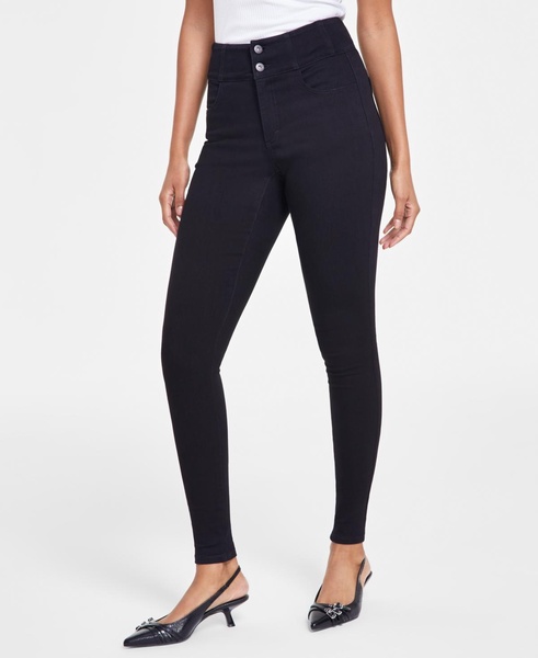 Women's Curvy High-Rise Skinny Jeans, Created for Macy's 