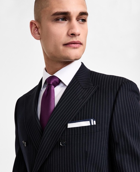 Men's Slim-Fit Pinstripe Suit Jacket, Created for Macy's