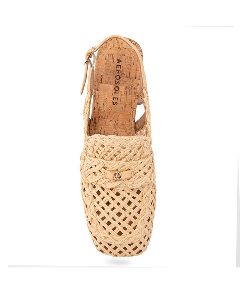 Women's Santiago Raffia Platform Pumps