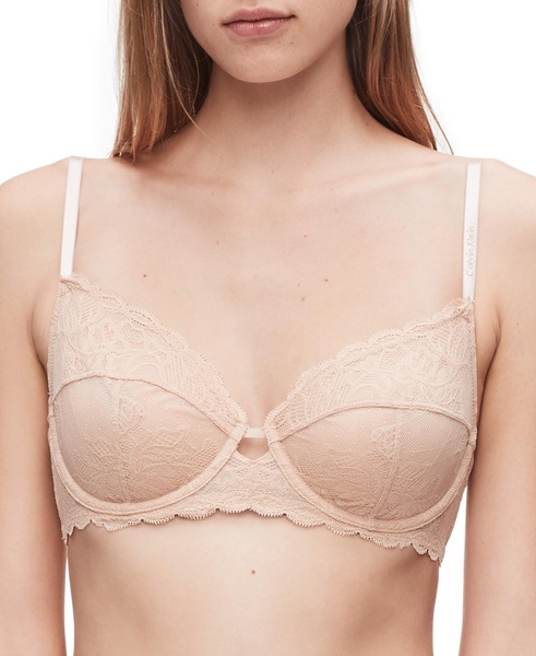 Seductive Comfort With Lace Full Coverage Bra QF1741