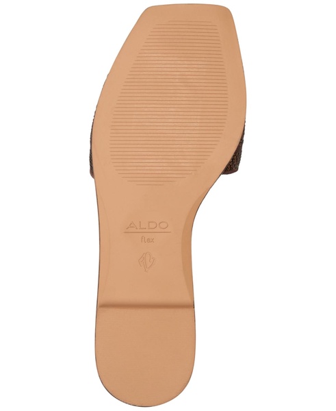 Women's Oceania Embroidered Slide Flat Sandals