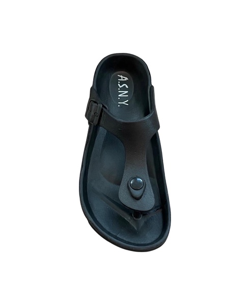 Women s Comfort Slide Thong Buckle EVA Flat Sandal