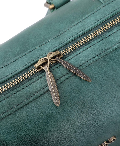 Women's Genuine Leather Mini Trunk Crossbody Bag
