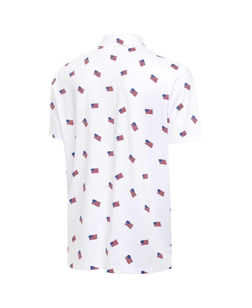 Men's White Baltimore Orioles Americana Polo Shirt