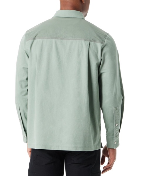 Men's Relaxed Fit Camo Worker Shirt Jacket