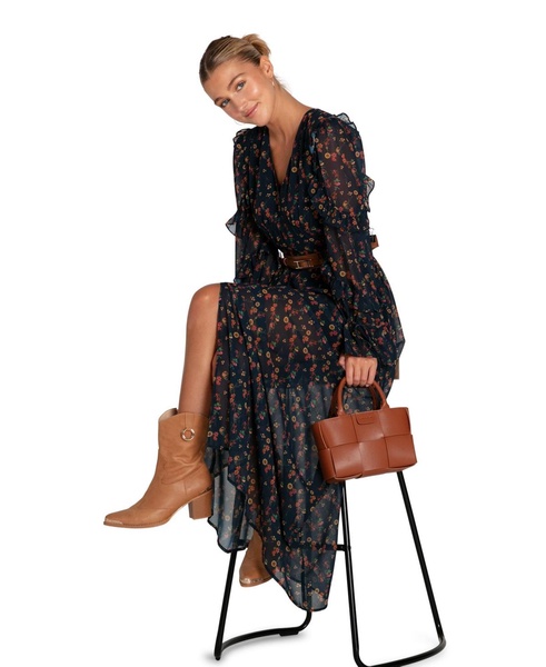 Come As You Are Floral Maxi Dress