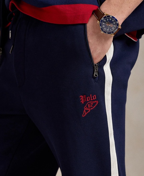 Men's Double-Knit Mesh Track Pants