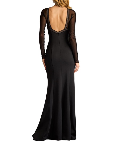 Women's Savoy Sheer Sleeve Gown
