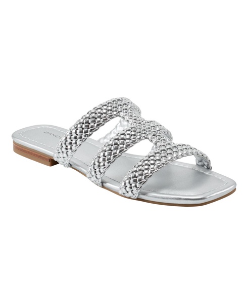 Women's Sumer Woven Caged Flat Slide Sandals