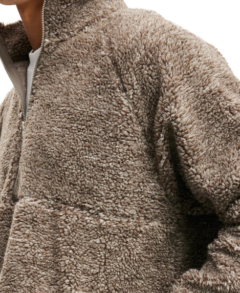 Men's Teddy 1/2 Zip Fleece Sweatshirt