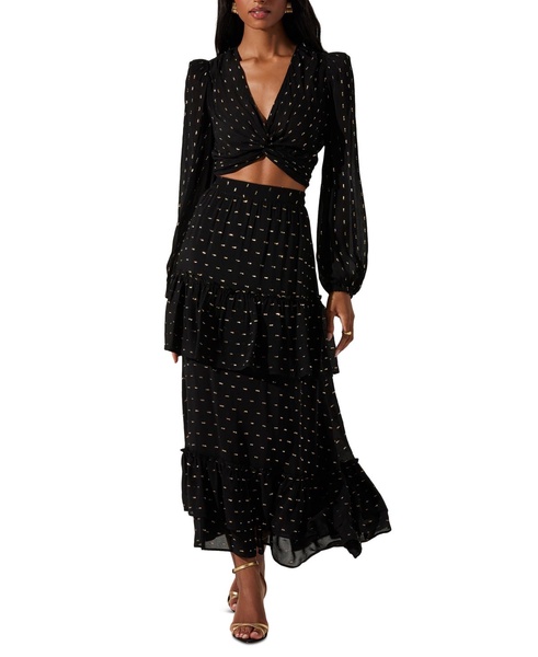 Women's Nix Tiered Embellished Skirt