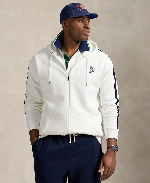 Men's Big & Tall Embroidered Double-Knit Hoodie
