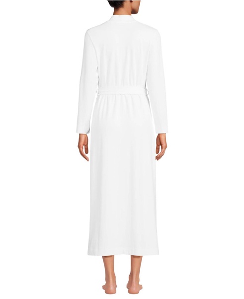 Women's Cotton Long Sleeve Midcalf Robe