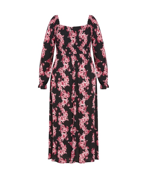 Plus Size Aurelia Print Dress