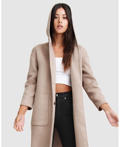 Women's Walk This Way Wool Blend Oversized Coat