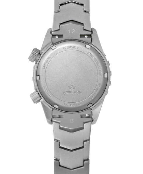 Women's Marina Diver's Multifunctional Titanium Bracelet Watch 40mm