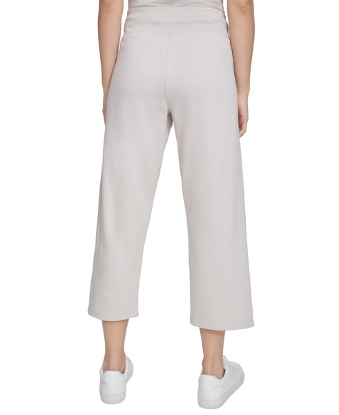Women's Cropped Drawstring-Waist Pants