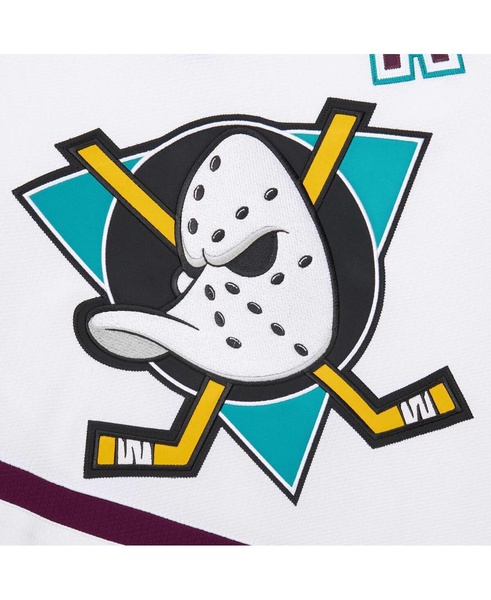 Men's Teemu Selanne White Anaheim Ducks 1996-97 Power Play Jersey