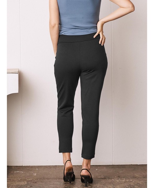 Maternity Angel Relaxed Black Work Pants