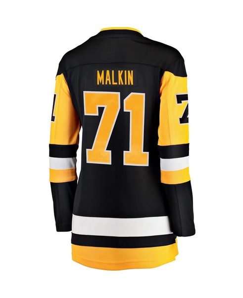 Women's Evgeni Malkin Black Pittsburgh Penguins Home Breakaway Player Jersey